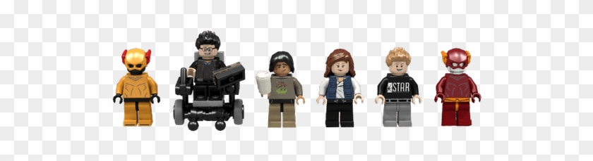 Operations Star Labs, Complete With Residents Minifigures - Flash Lego Set Star Labs Clipart