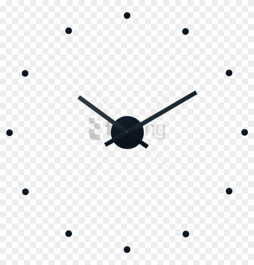 Free Png Hands Of The Clock Png Image With Transparent - Wall Clock Clipart #2003547