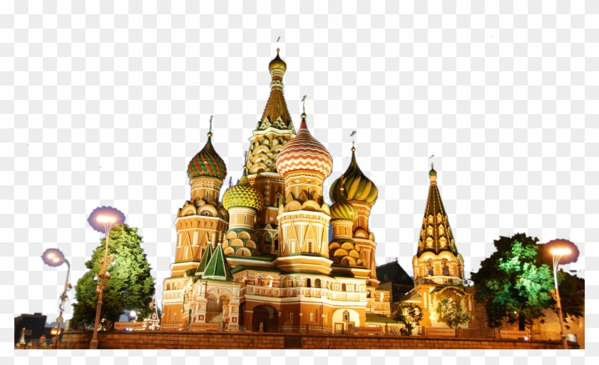 Basil's Cathederal - Red Square Clipart #2003574
