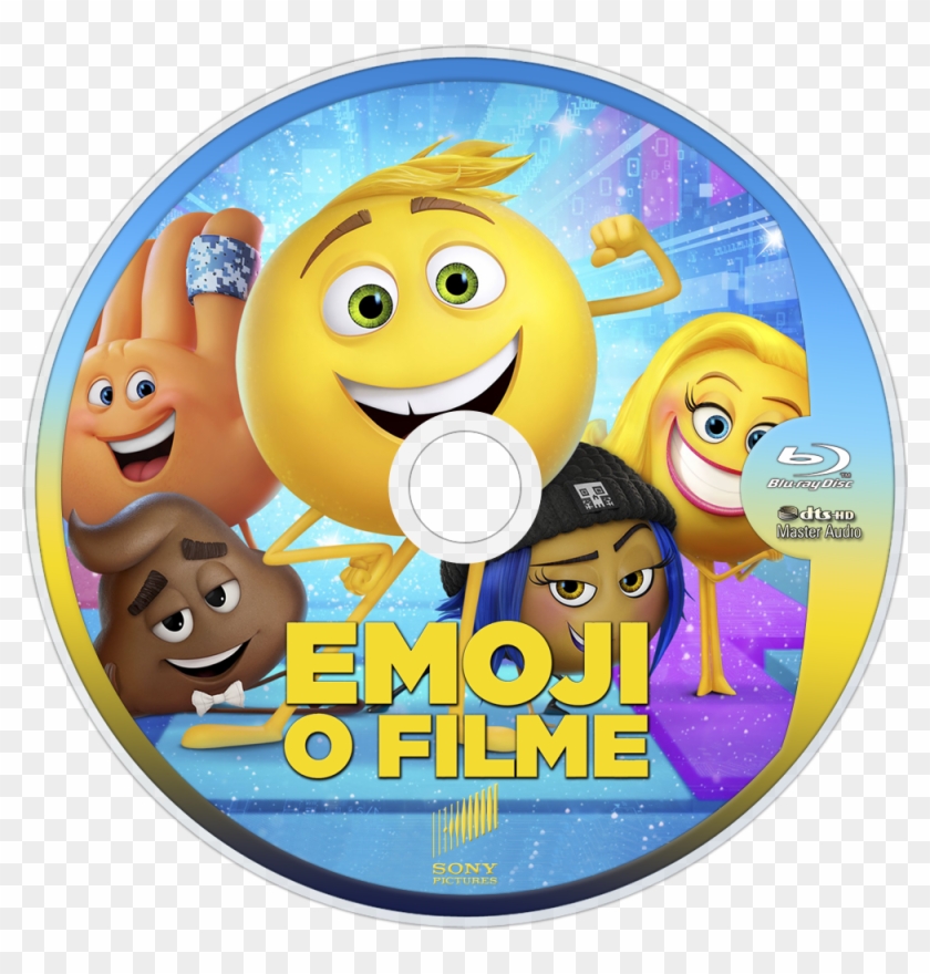 The Emoji Movie Bluray Disc Image - Emoji Movie Dvd Clipart #2003600