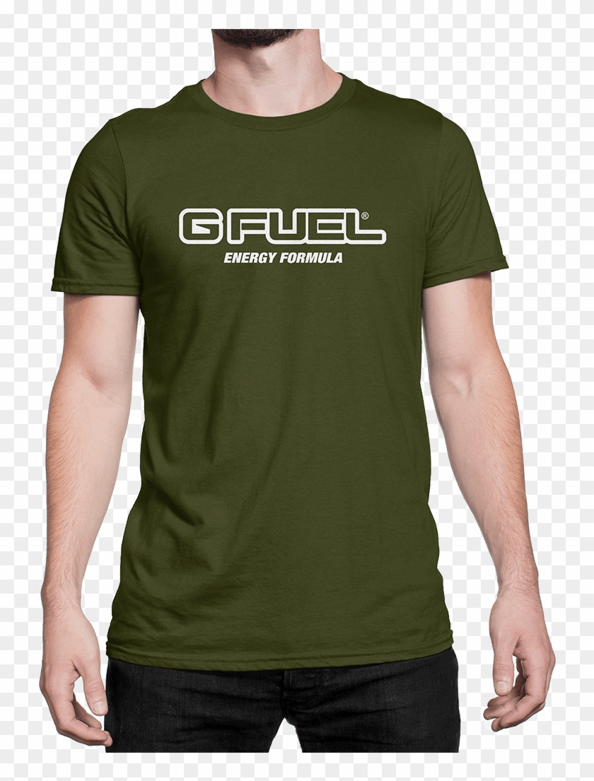Gfuel Logo Png - Dark Grey T Shirt Men Clipart #2003656