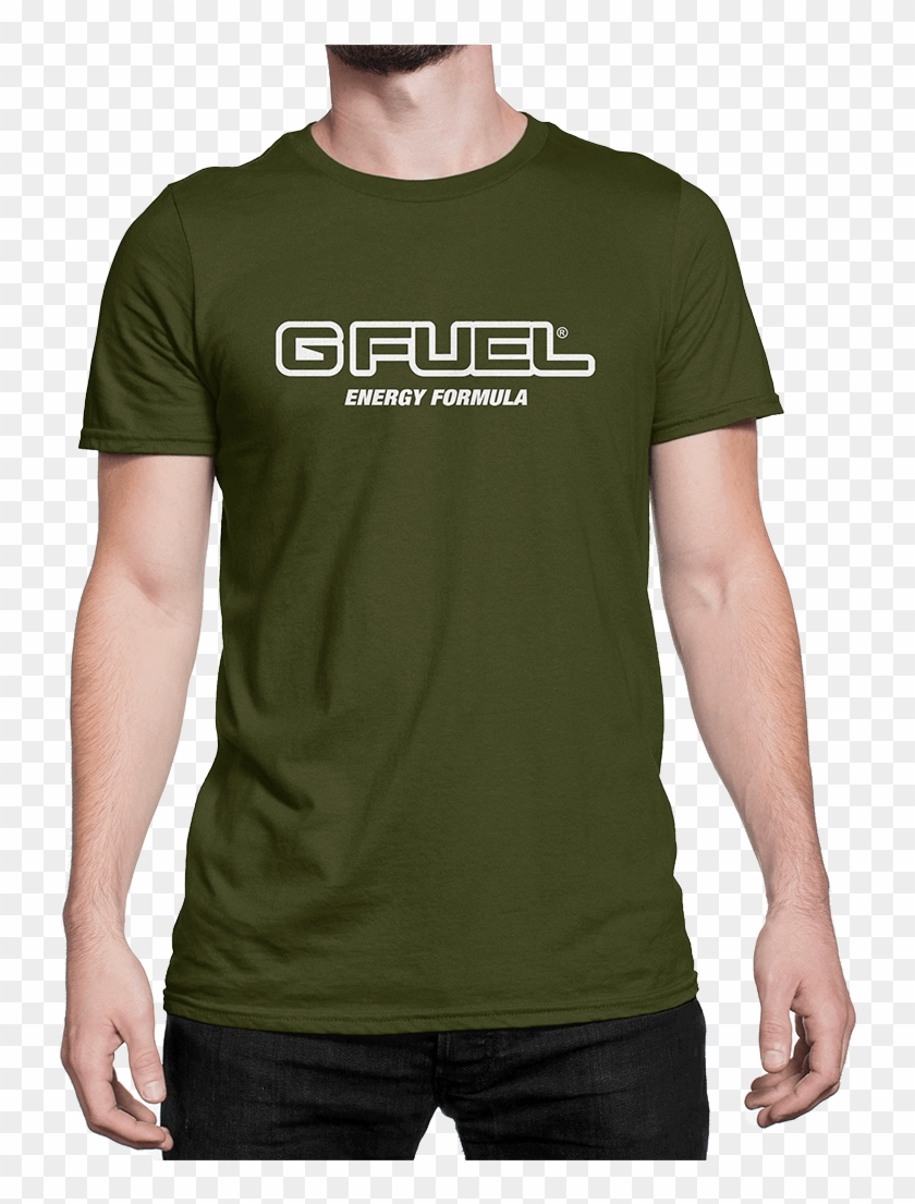 Gfuel Logo Png - Dark Grey T Shirt Men Clipart