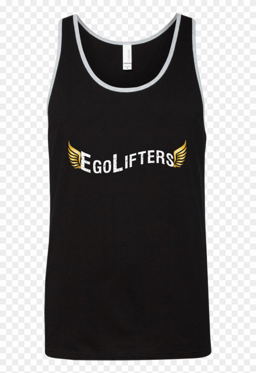 Gold Wings Tank - Bella+canvas Clipart #2003829