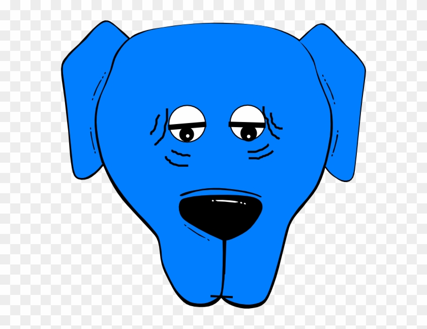 Small - Cartoon Dog Face Clipart #2004830