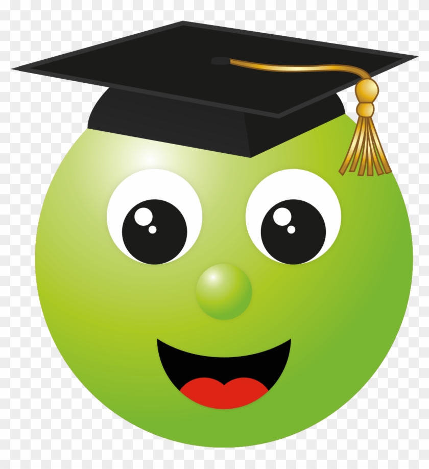 Caritas Emoticon Pinterest - Carita Feliz Con Birrete Clipart