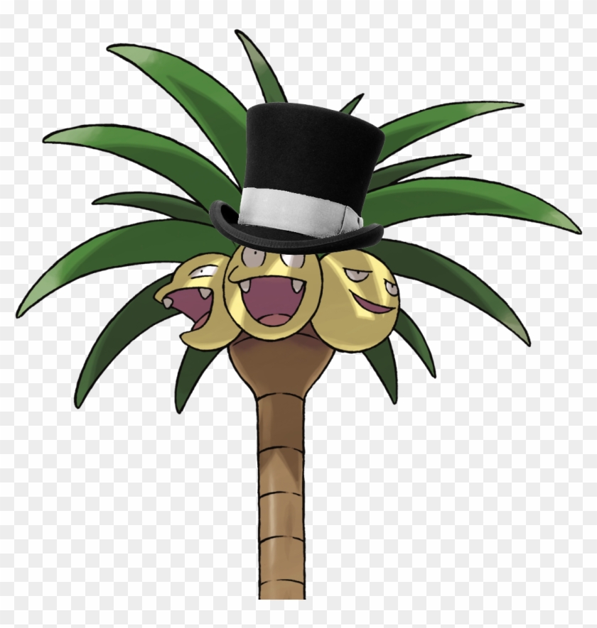 Imageupvote To Give Alolan Exeggutor The Proper Dapper - Pokemon Grass Trial Captain Clipart