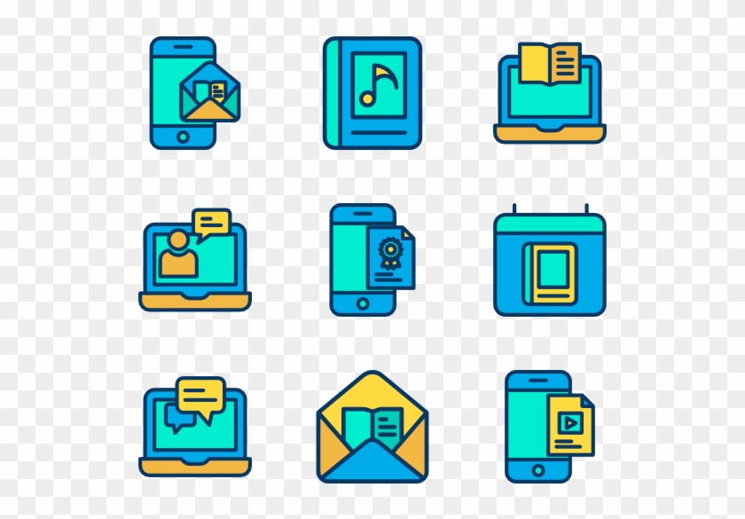 Online Learning Clipart