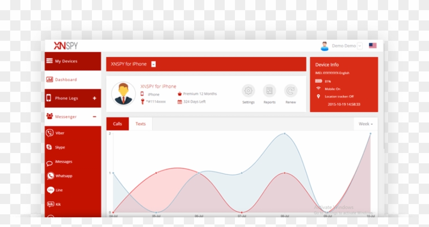 Go To 'messenger' Menu - Iphone Clipart