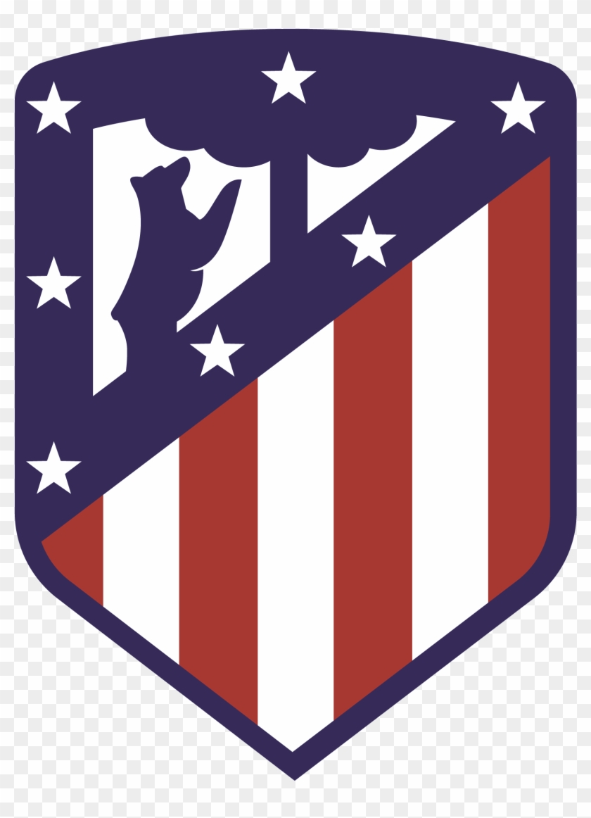 Juventus V Atletico Madrid - Escudo Atletico De Madrid Vector Clipart