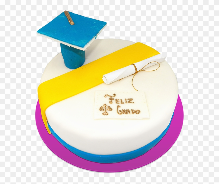 Torta Toga Y Birrete - Birthday Cake Clipart