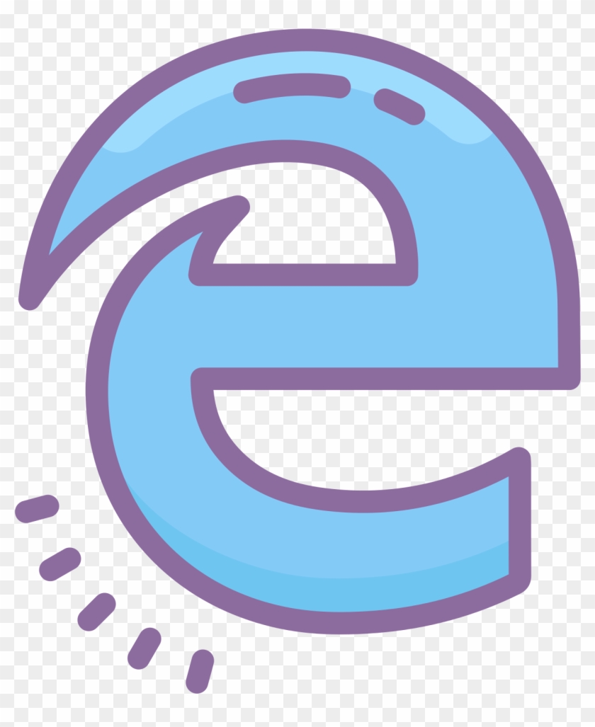 Microsoft Edge Icon Free Download At Icons8 - Edge Logo Microsoft Png Clipart