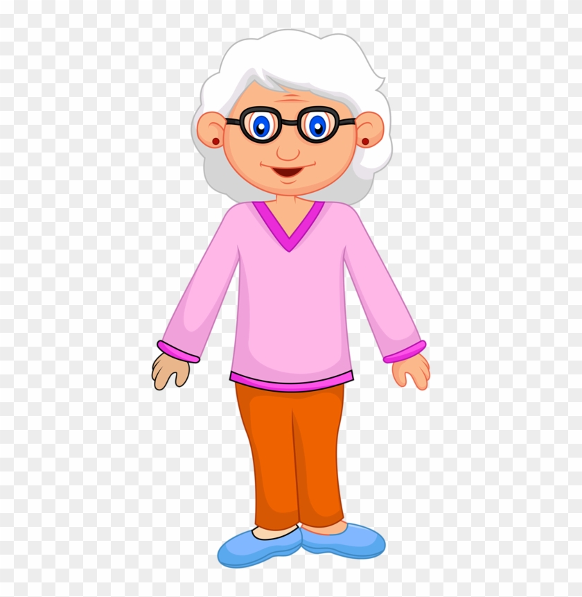 Яндекс - Фотки - Grandmother Standing Clipart - Png Download
