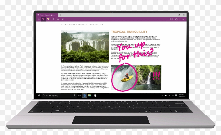 Microsoft Edge - Microsoft Edge On Laptop Clipart