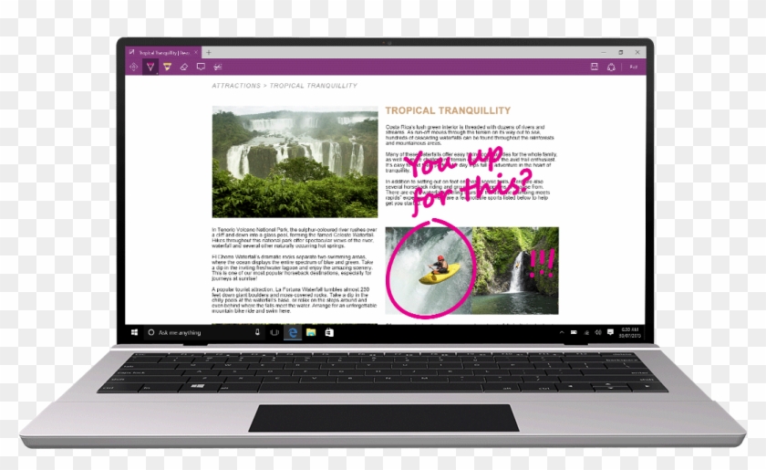 Microsoft Edge - Microsoft Edge On Laptop Clipart #2006539