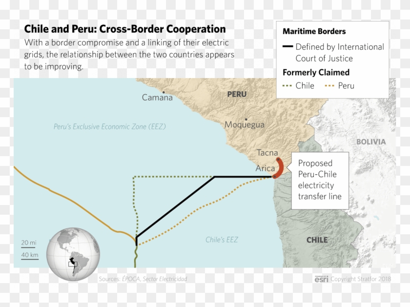 Just Two Years After The Ruling, Chile's Defense Ministry - Map Clipart #2006640