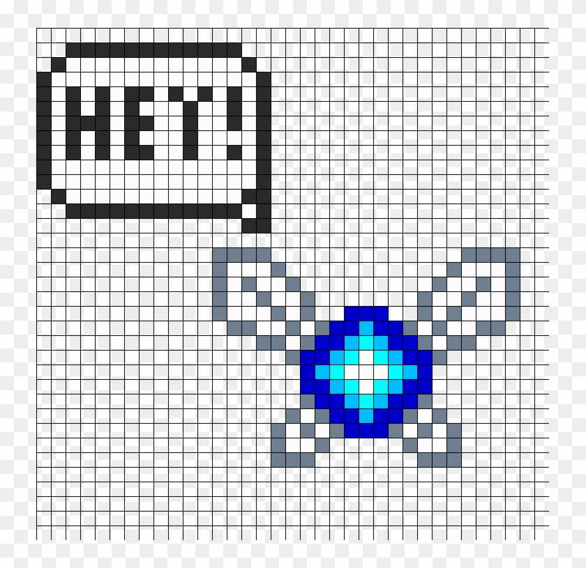 Navi Perler Bead Pattern / Bead Sprite - Circle Clipart #2006839