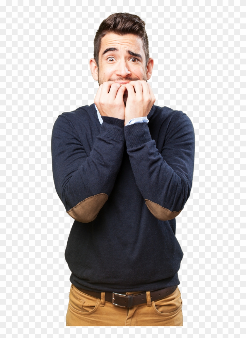 Hombre Agotado Png , Png Download - Worried Man Png Clipart #2007284