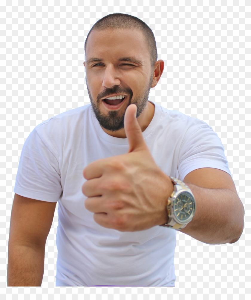 Get - Hombre Pulgares Arriba Png Clipart