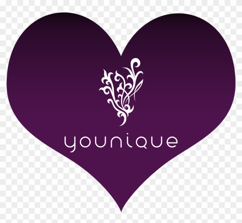 Younique Flourish Png - Younique Heart Logo Clipart #2007426