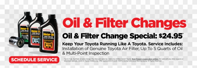 Mike Calvert Toyota Genuine Toyota Oil Change - Oval Clipart