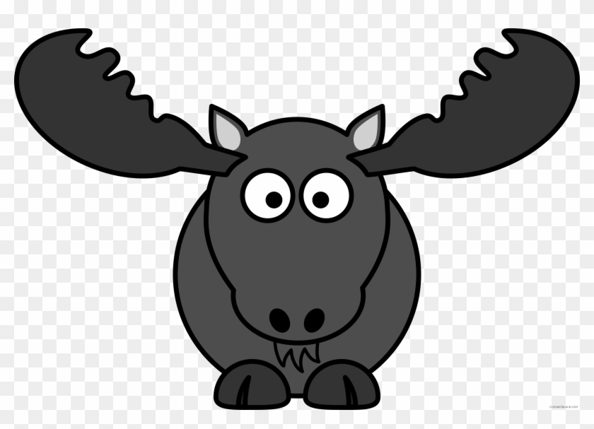 19 Moose Clipart Thanksgiving Huge Freebie Download - Cartoon Moose Transparent - Png Download