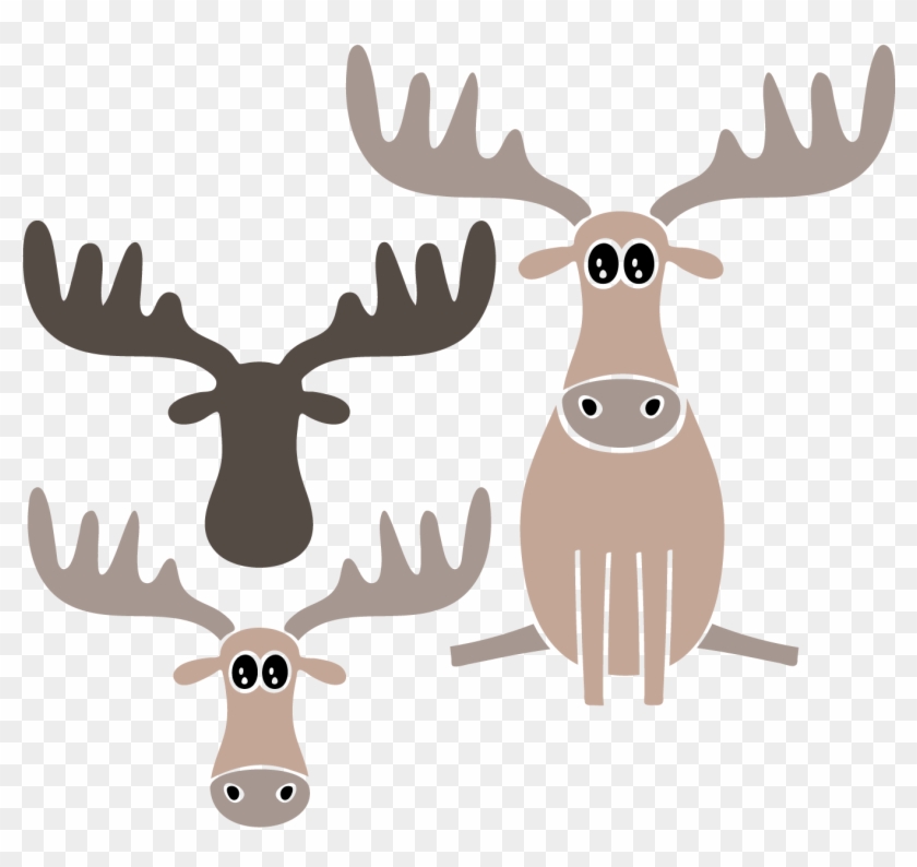 Free Svg Cut Files, Svg Files For Cricut, Diy Screen - Antler Clipart