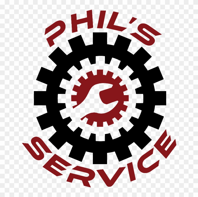 Phil's Service Logo Web - Vector Graphics Clipart #2008053