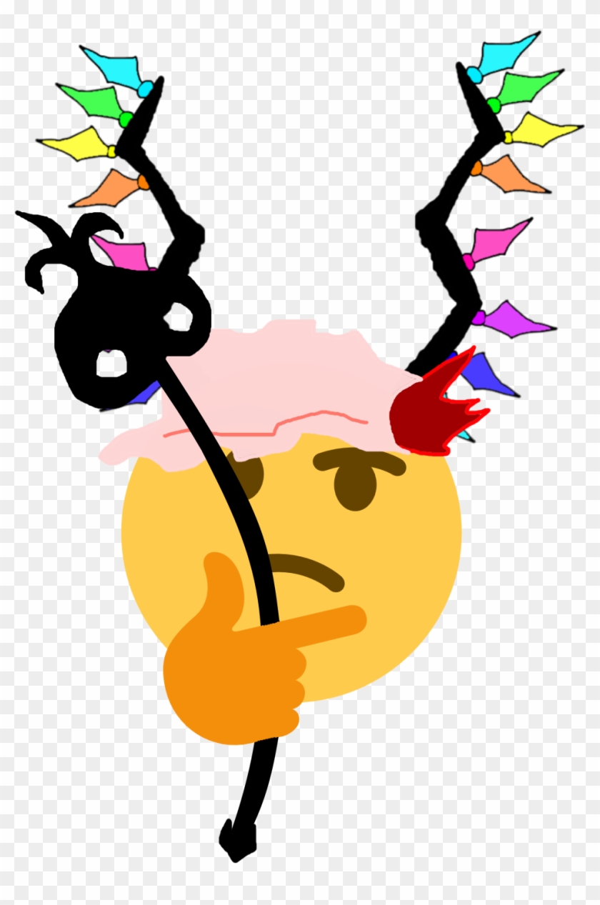 Thonking Png - Touhou Emojis Clipart #2008288
