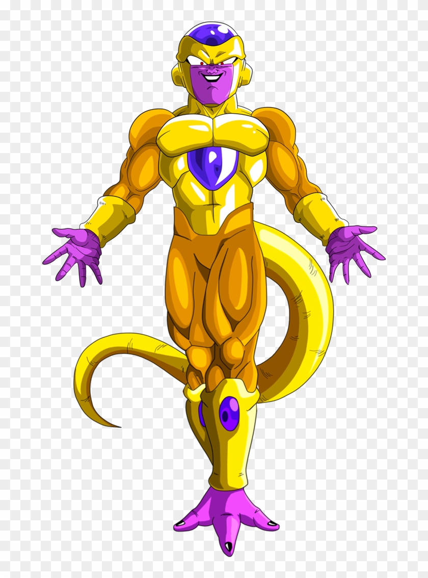 Golden Frieza 8 By Alexelz - Golden Frieza Top Transformation Clipart #2008295