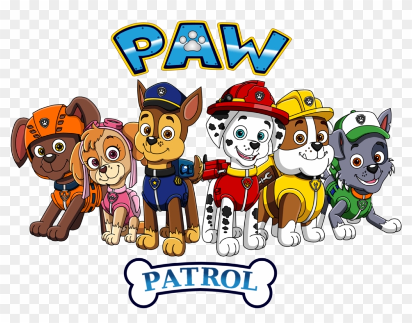 Happy Birthday Paw Patrol 155601 - Patrulha Canina Desenho Png Clipart