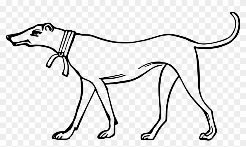 Dog Outline Cliparts - Dog - Png Download