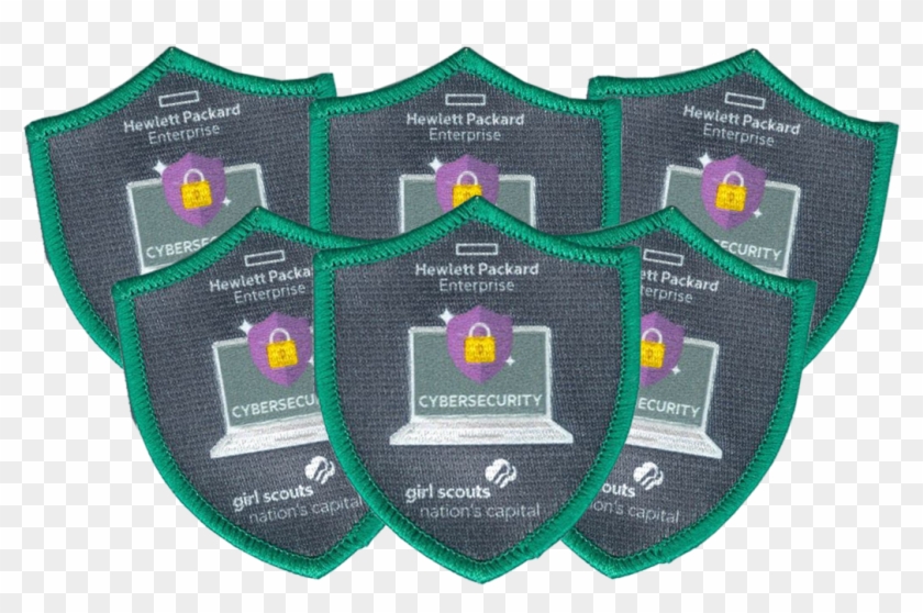 Hpe Teams Up With Girl Scouts To Teach Girls About - Label Clipart
