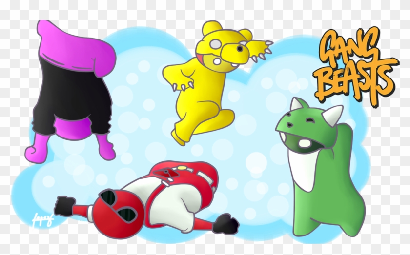 27 Replies 83 Retweets 516 Likes - Gang Beast Para Dibujar Clipart