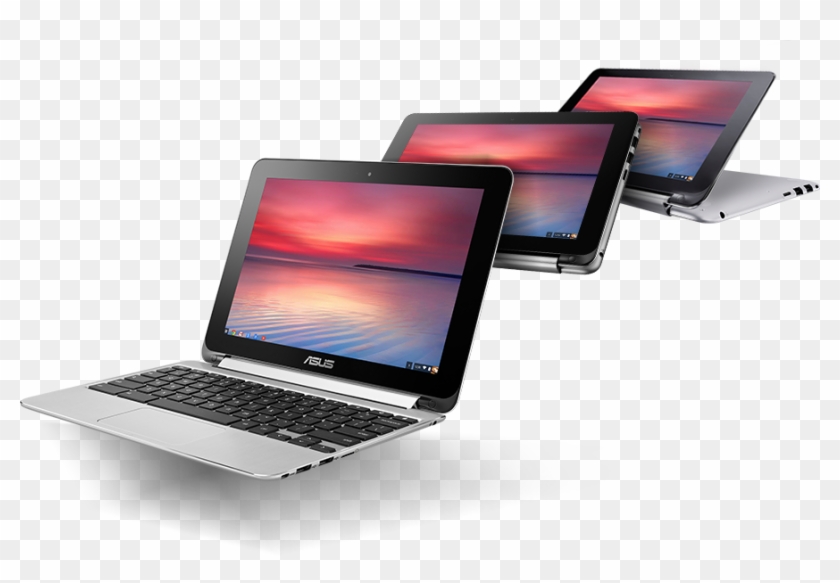 The World's First 10-inch Convertible Chromebook - Asus Chromebook Flip Clipart