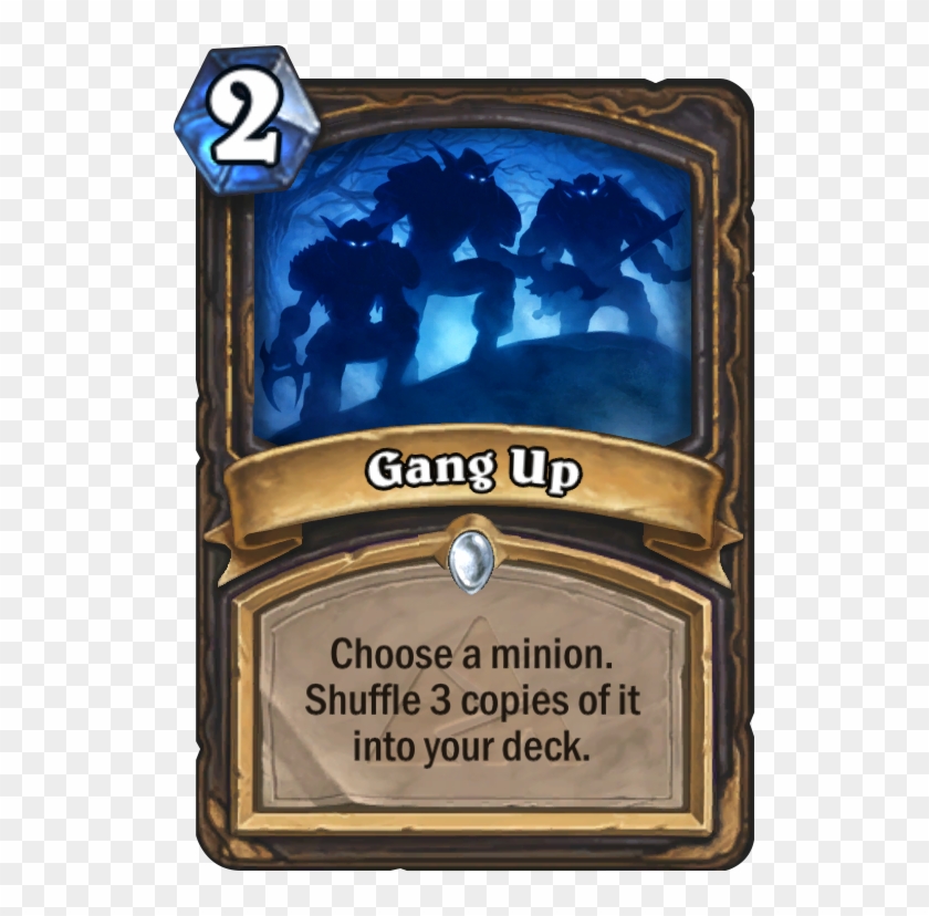 Gang Up Card - Forge Of Souls Hearthstone Clipart #2009643
