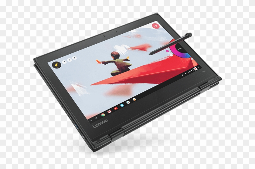 Lenovo 500e Chromebook Clipart #2009729