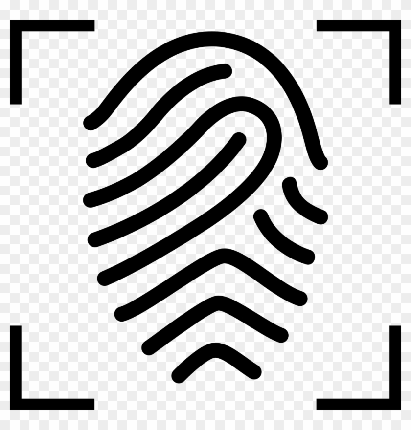 Png File Svg - Fingerprint Flat Icon Clipart
