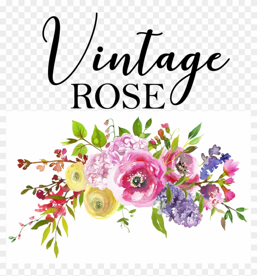 Vintage Rose Boutique & Flower Shop - Florist Clipart #2010340