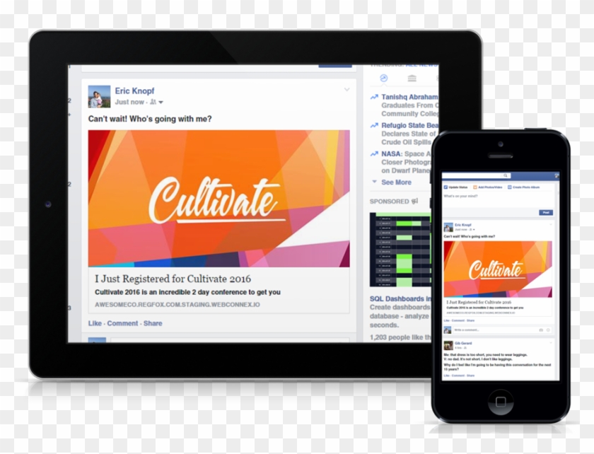 Social Ipad Iphone 2 Cropped - Iphone Clipart