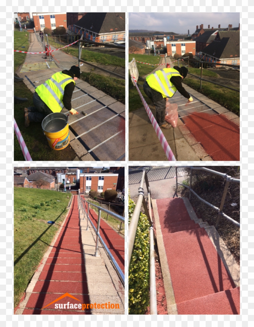 Anti-slip Walkway - Construction Clipart #2010458