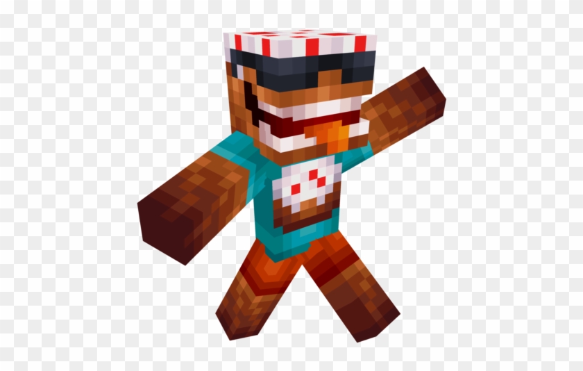 Undefined - Minecraft Skin Cool Cake Clipart #2010504