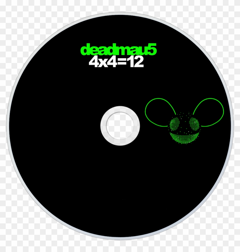 Deadmau5 4x4=12 Cd Disc Image - Deadmau5 4x4 12 Clipart #2011124