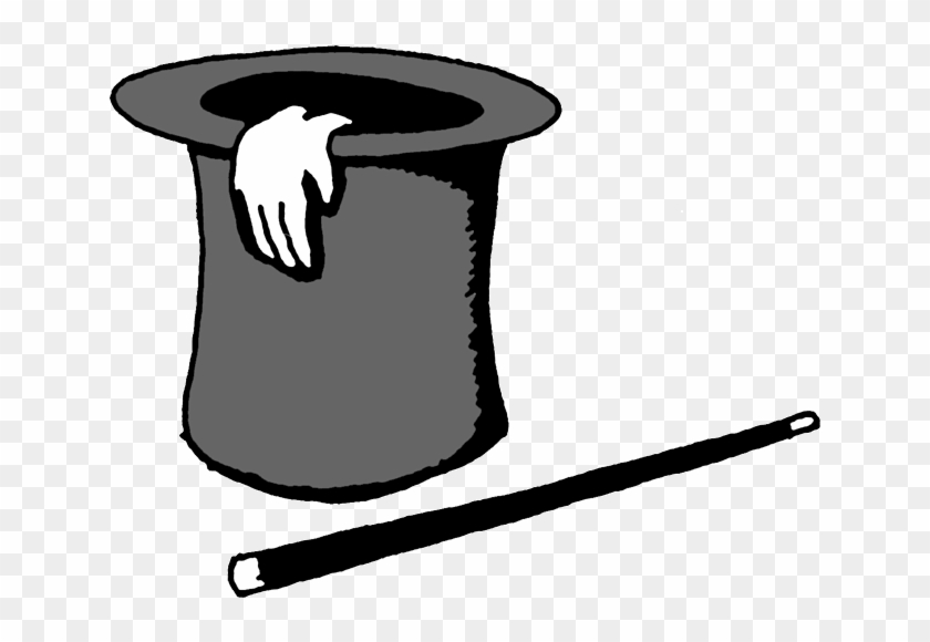 Entertainment - Magic Hat Clip Art - Png Download