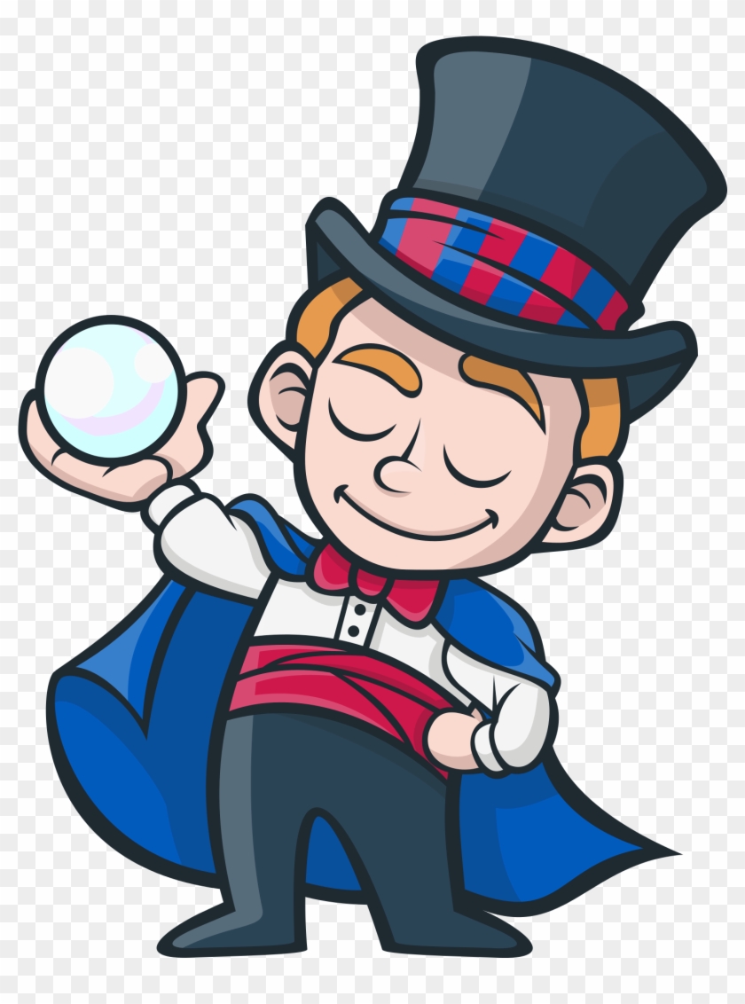 Magician Vector Png Image - Portable Network Graphics Clipart #2011690