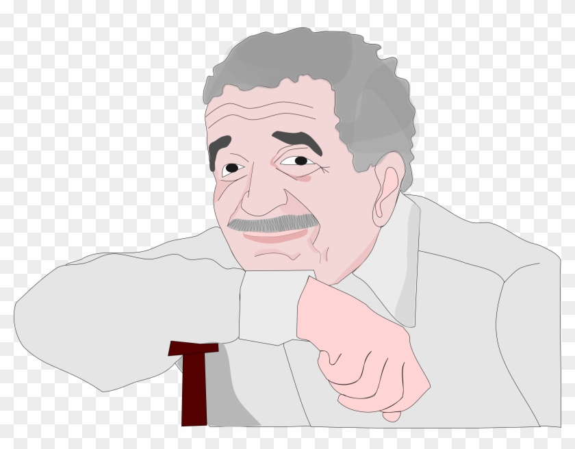 Big Image - Gabriel Garcia Marquez .png Clipart