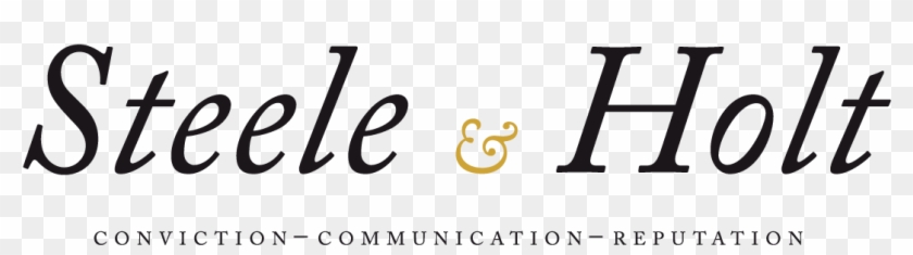 Steel & Holt - Calligraphy Clipart #2011887