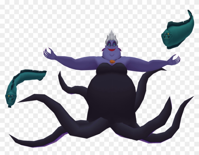 Image Of Ursula And Eels Clipart