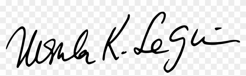 Le Guin Signature Clipart