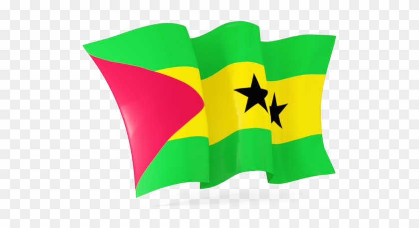 Illustration Of Flag Of Sao Tome And Principe - Sao Tome And Principe Gif Clipart #2012230