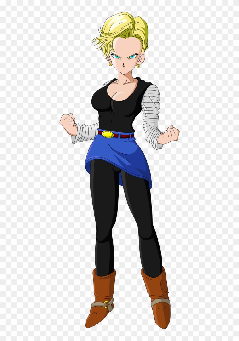 Dragon Ball Z By Scottishsocialist - Dragon Ball Android 18 Png Clipart